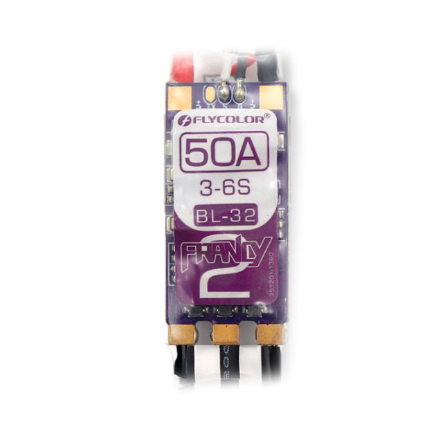 Flycolor Francy 2 50A 3-6S BL32 5V/12V BEC