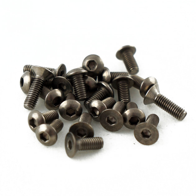 Set of titanium screws for Rotorama Morfeus