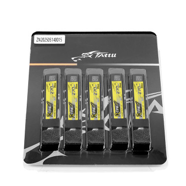 Tattu R-Line 270mAh 1S 95C HV BT2.0 (5pcs)