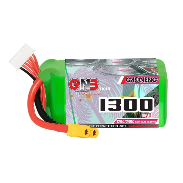 GNB 1300mAh 6S 120C