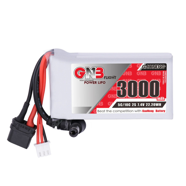 GNB 3000mAh 2S for FPV goggles