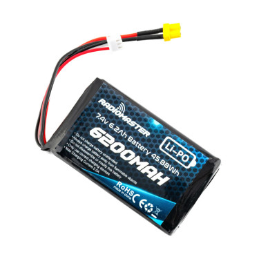 Radiomaster 6200mAh 2S for TX16S/TX15/Boxer