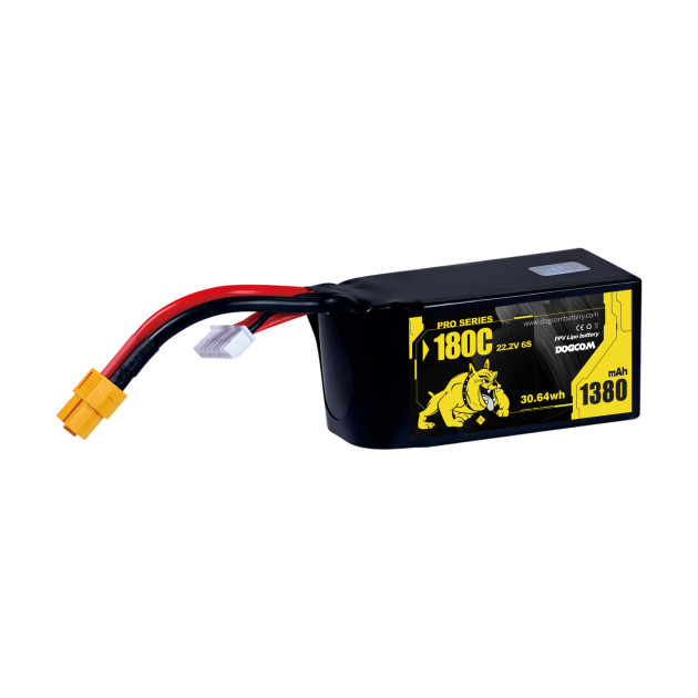 Dogcom 1380mAh 180C 6S