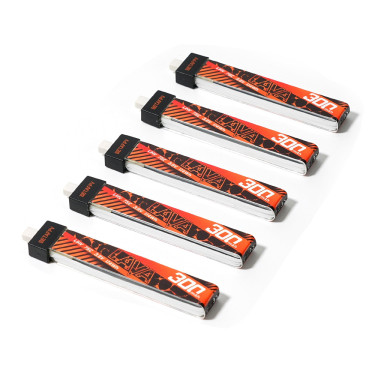 BetaFPV Lava 300mAh 1S 75C HV (5pcs)