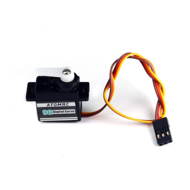 AtomRC S09P Plastic - 9g/0.12s/1.5kg