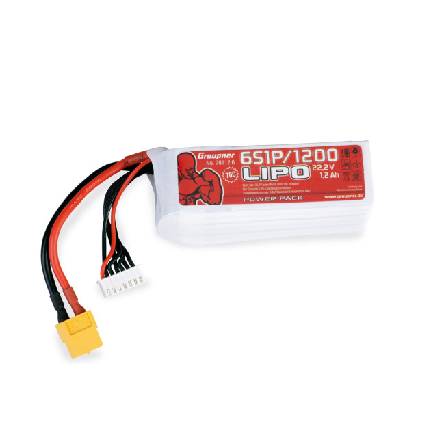 Graupner Lipo 1200mAh 6S