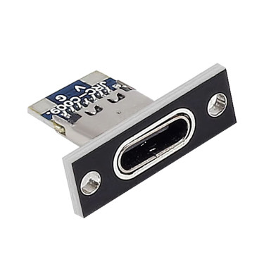 USB-C connector with flange (10pcs)