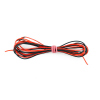 Silicone cable 1m red + 1m black