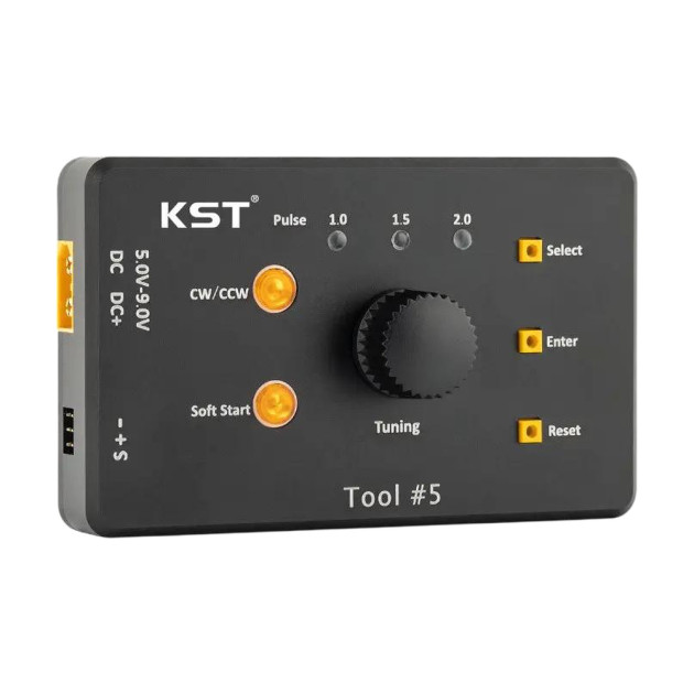 KST Servo Programming Card #5