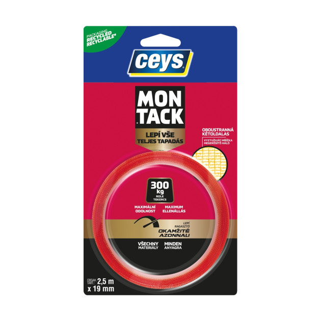 Ceys Montack Tape 2.5 m x 19 mm