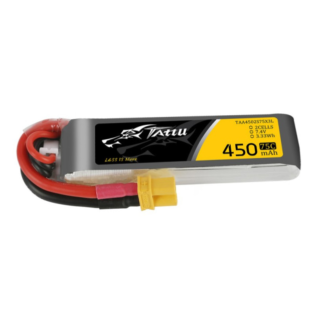 Tattu 450mAh 2S 75C - Long