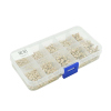 Set of threaded inserts for plastic M2/M3