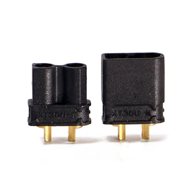 XT30 connector (1 pair) - black