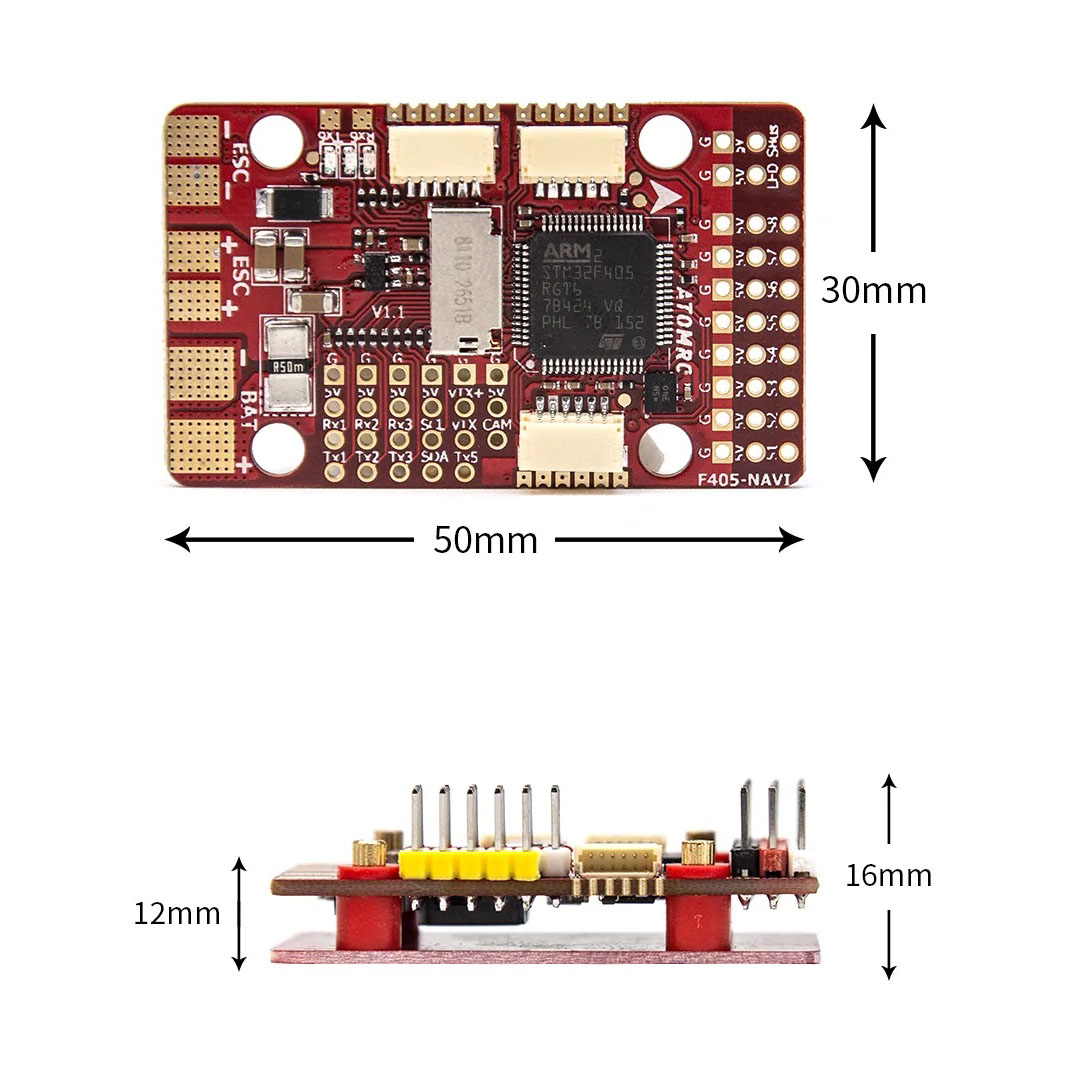 AtomRC F405 NAVI Wing | Rotorama