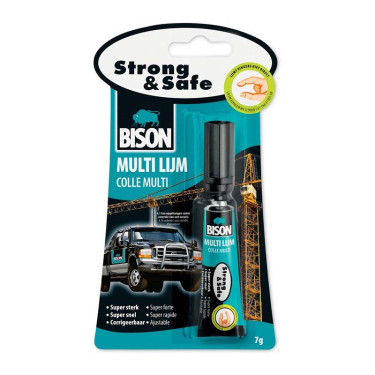 Bison Universal adhesive Strong & Safe 7g