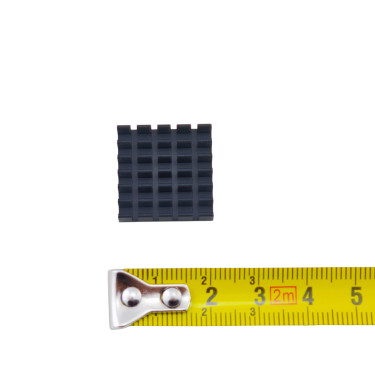 Aluminum heatsink 20x20x6