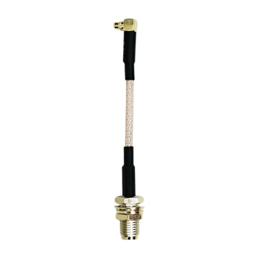 Sequre MMCX->SMA/RP-SMA pigtail 90° (6.8cm)