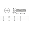 Nylon screws M6 (10pcs)