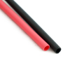 Heat shrink tubing 1m (black + red) 2.4 / 1.2mm