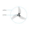 Gemfan 1811 45mm-3 (1.5mm 12pcs)