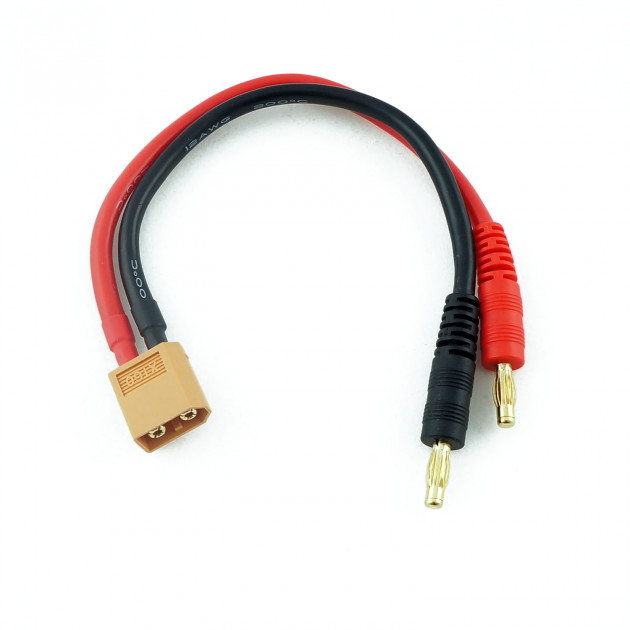 XT60 cable with banana for charger