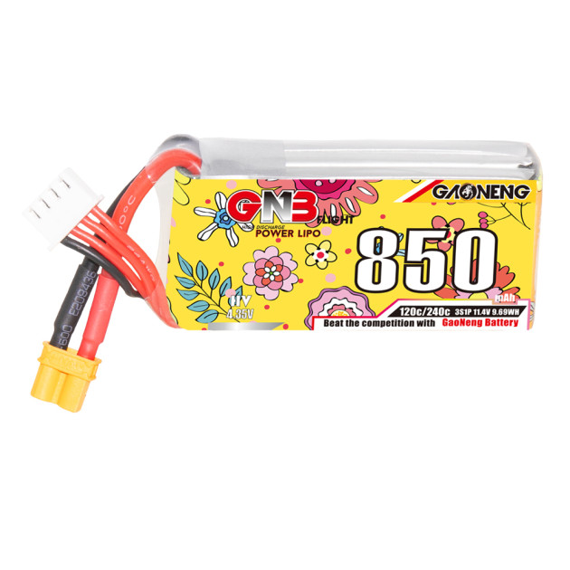 GNB 850mAh 3S 120C HV (XT30)