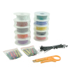 Silicone cable set 28AWG - 10x10m