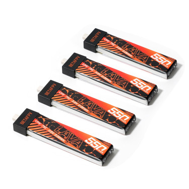 BetaFPV Lava 550mAh 1S 75C HV (4pcs)